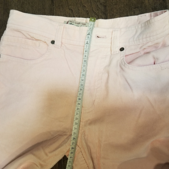 Corduroy Baby Pink Bootcut Pants - Picture 4 of 8